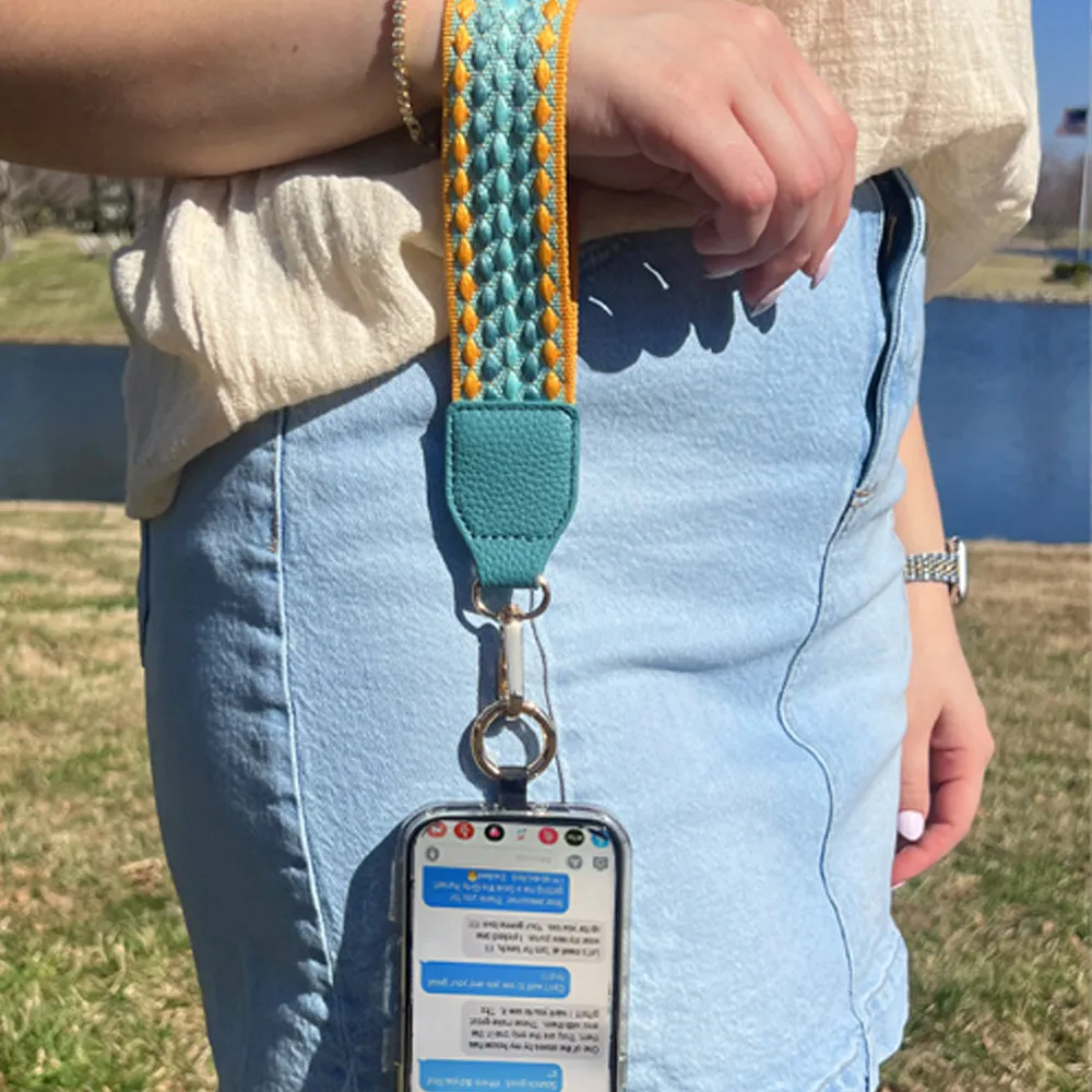 Clip & Go Strap w/Zippered Pouch Green Fun Dots sold by Save The Girls product image thumbnail 3