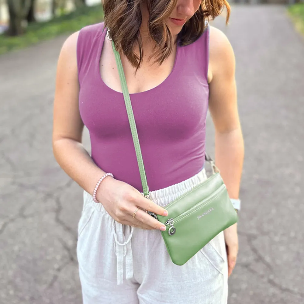 Bella RFID Laurel Green sold by Save The Girls product image thumbnail 2
