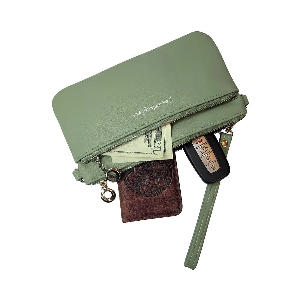 Bella RFID Laurel Green sold by Save The Girls product image thumbnail 4