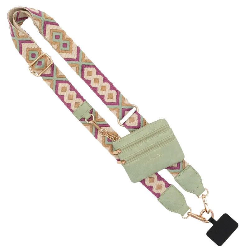 Clip & Go Strap Green/Purple Pattern sold by Save The Girls
