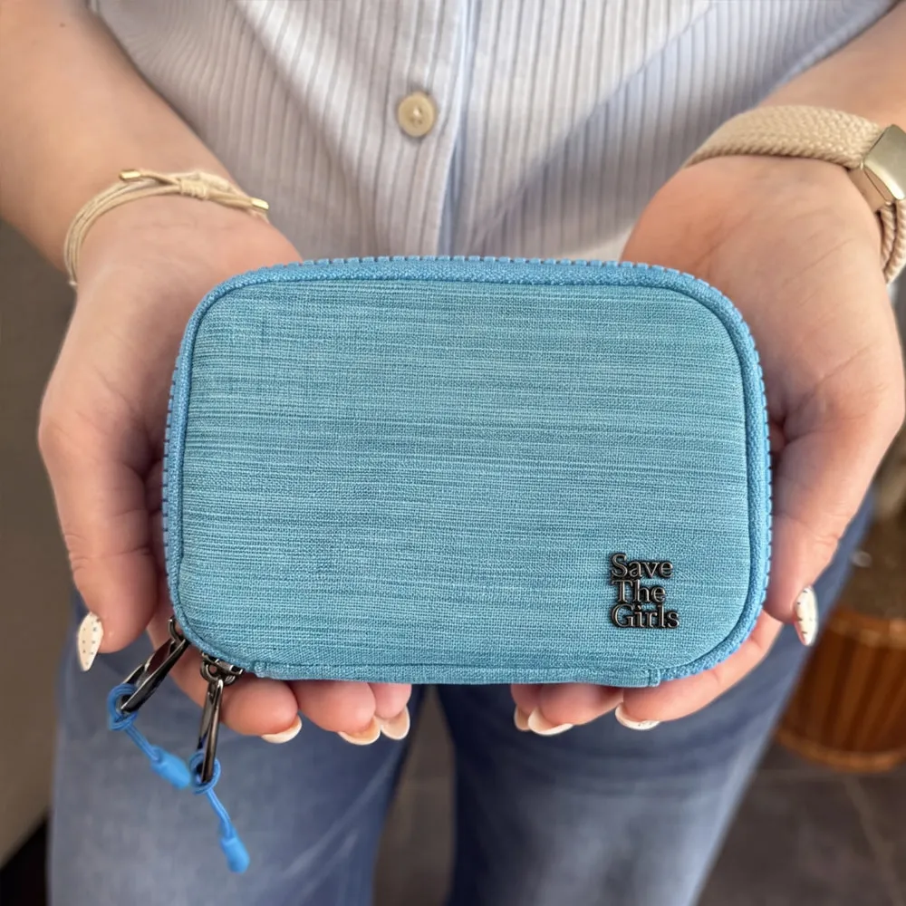 Active Recycled RFID Double Pouch - Promo sold by Save The Girls product image thumbnail 3