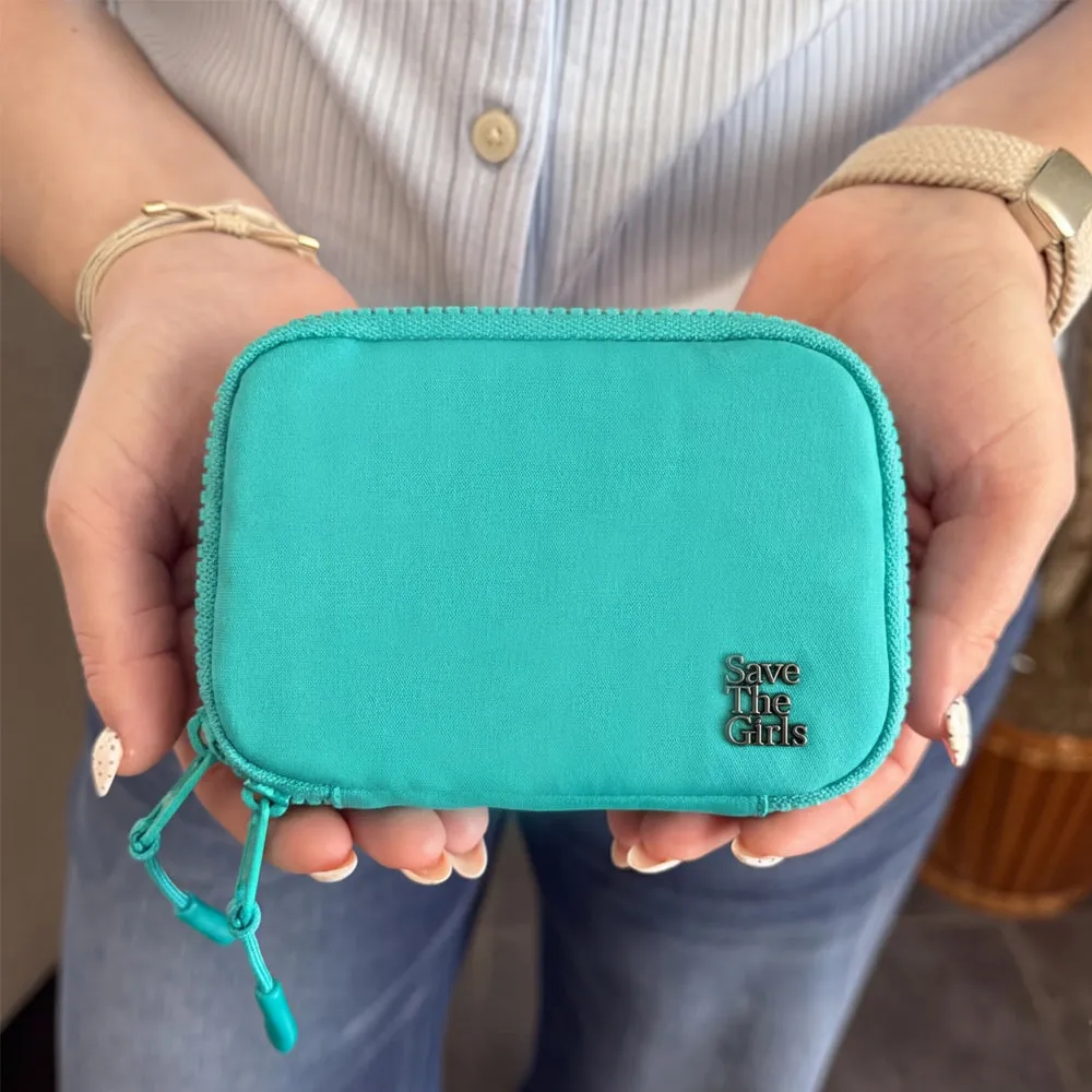 Active Recycled RFID Double Pouch - Promo sold by Save The Girls product image thumbnail 5