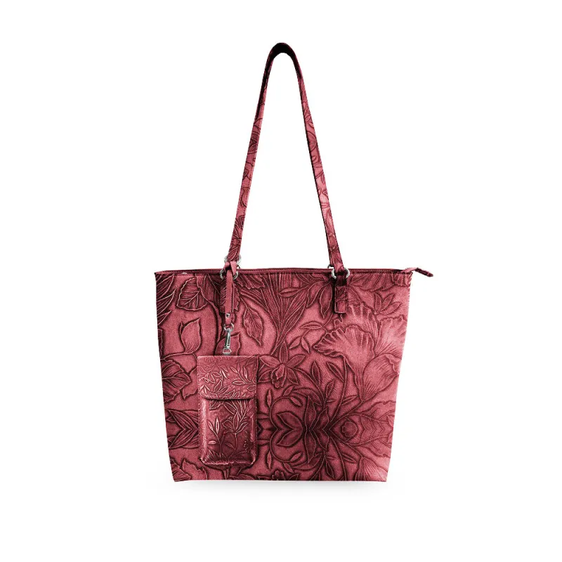 Floral Tote W/Crossbody - Promo made by Save The Girls