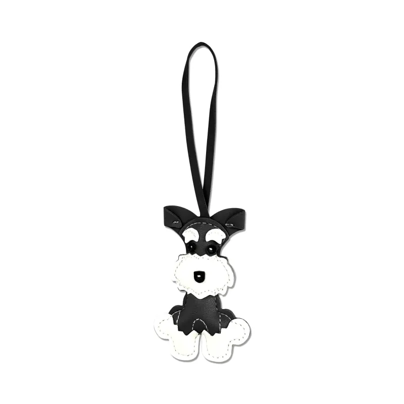 Lydilu Purse Charm Schnauzer made by Save The Girls