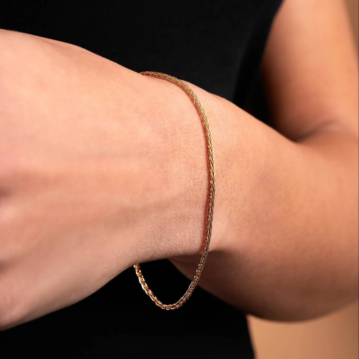 Wheat Chain Bracelet sold by 7879 product image thumbnail 2