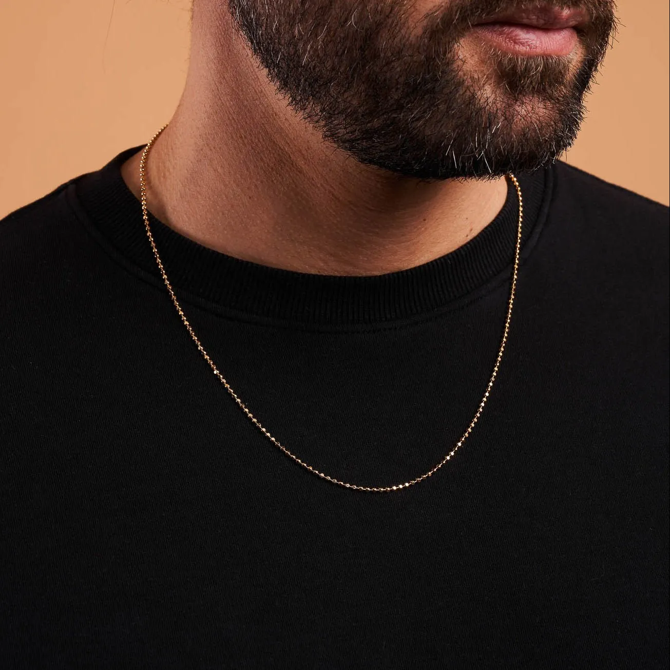 Ball Chain Necklace sold by 7879 product image thumbnail 4