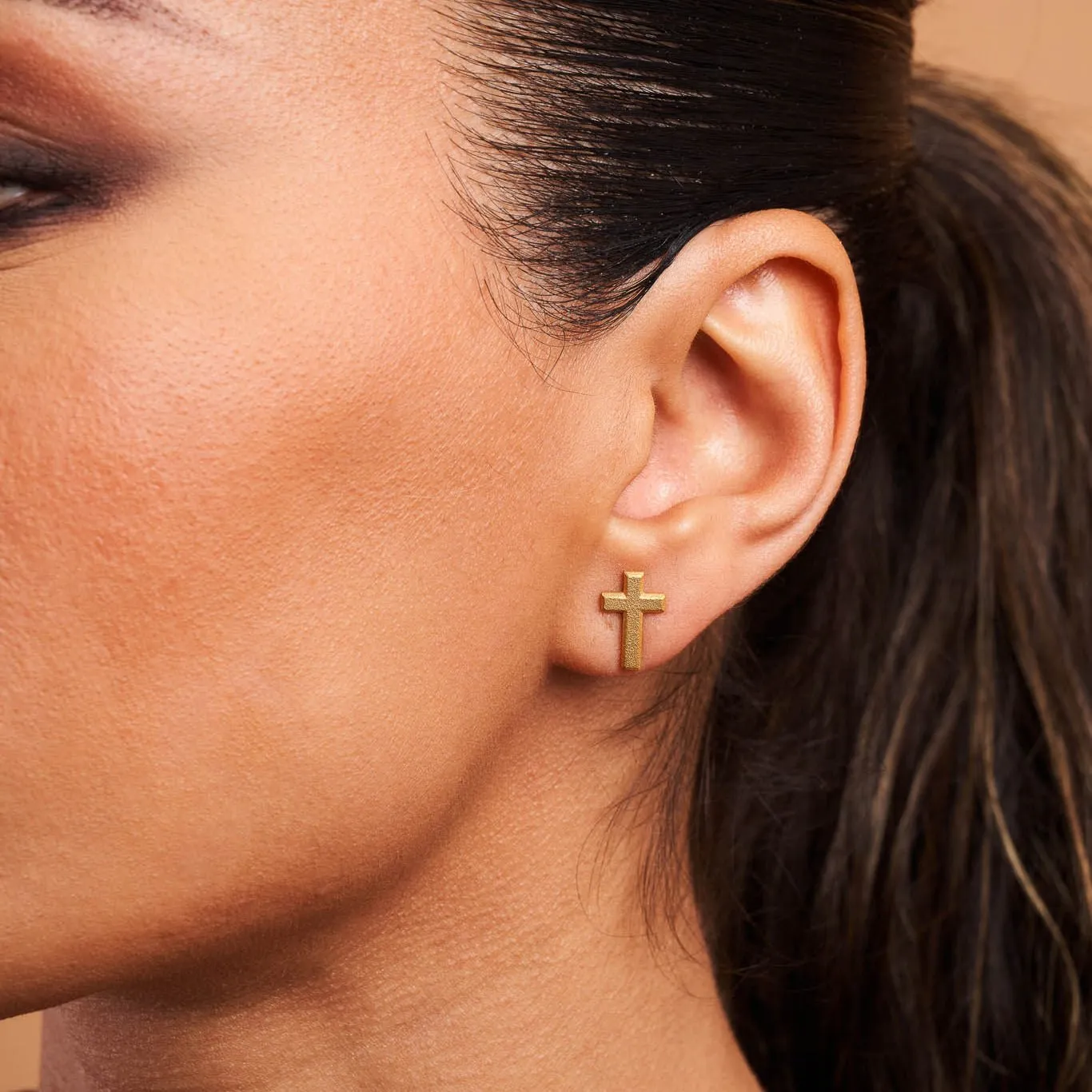 Cross Stud Earrings sold by 7879 product image thumbnail 2