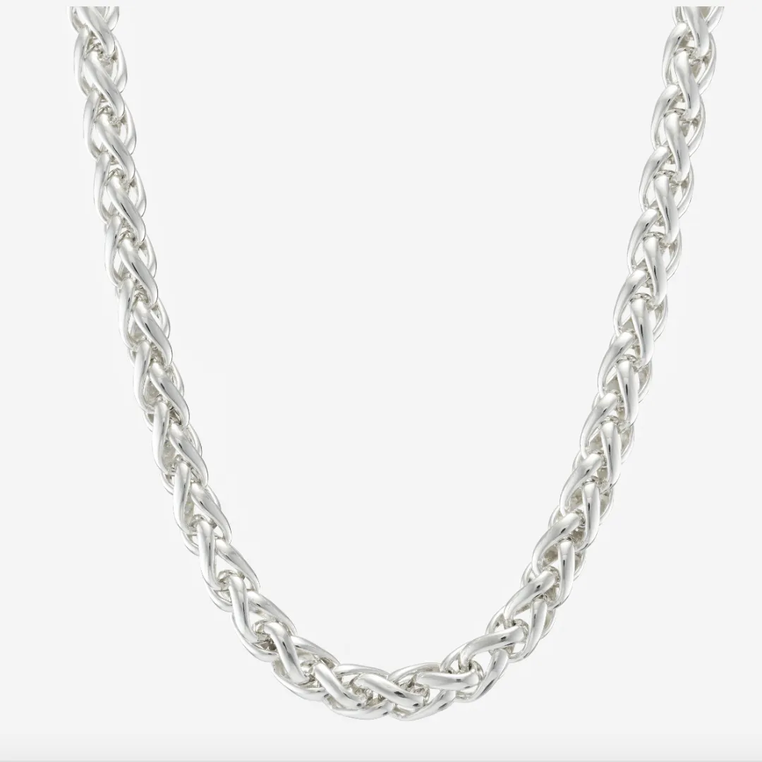Braided Curb Chain Necklace sold by 7879