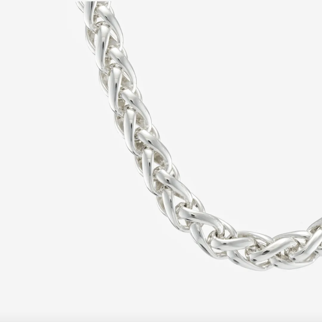 Braided Curb Chain Necklace sold by 7879 product image thumbnail 3