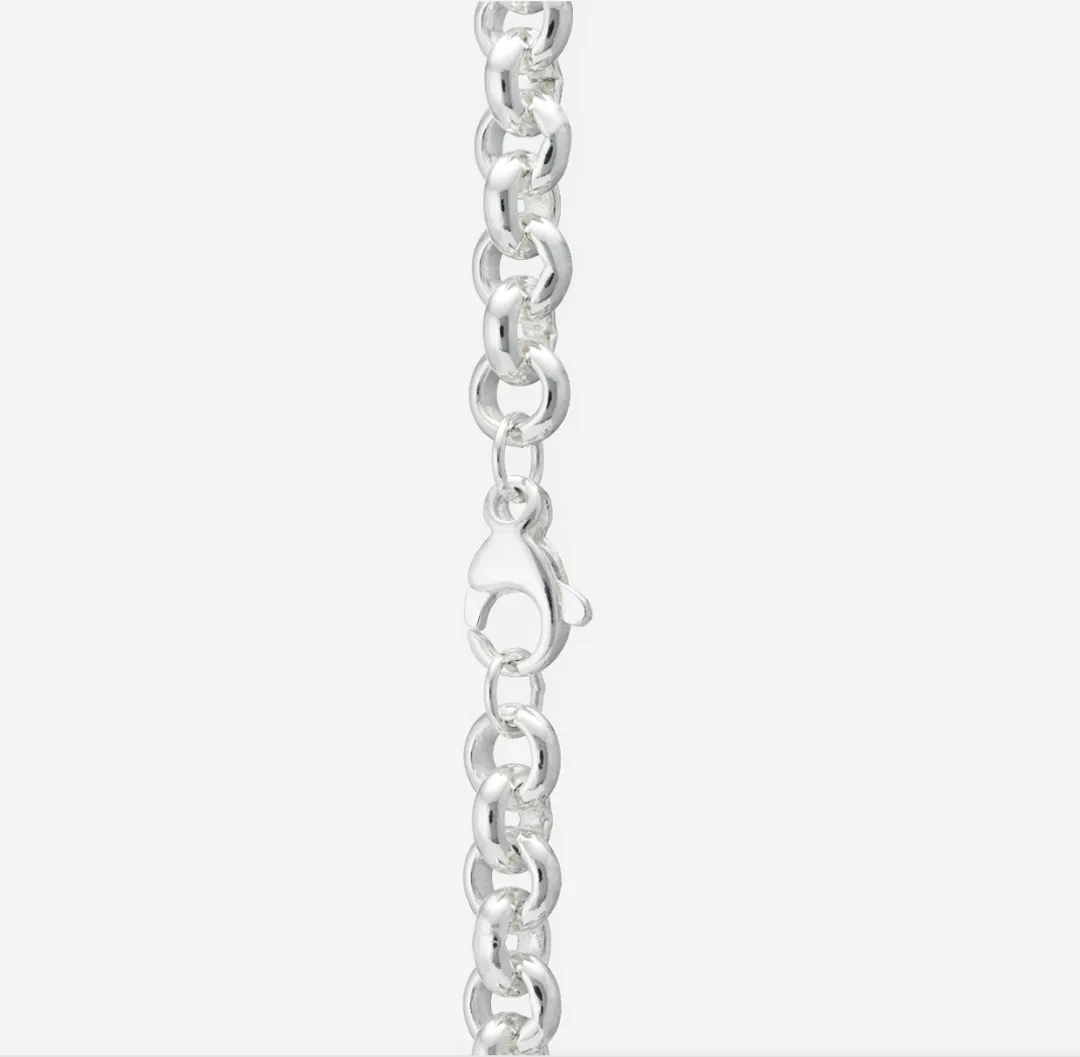 Wide Round Belcher Chain Bracelet sold by 7879 product image thumbnail 2