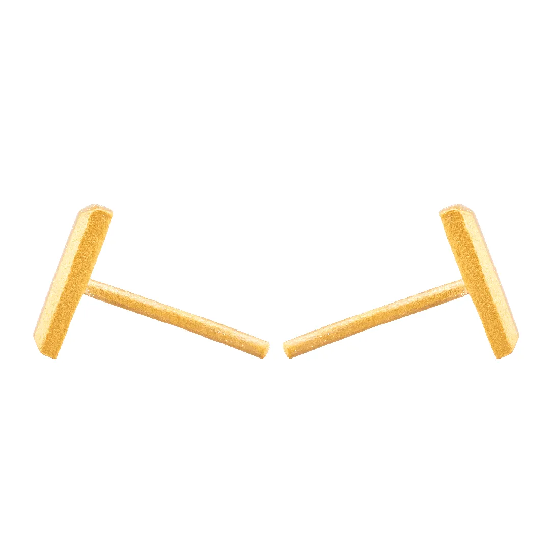 Mini Bullion Bar Stud Earrings sold by 7879 product image thumbnail 5