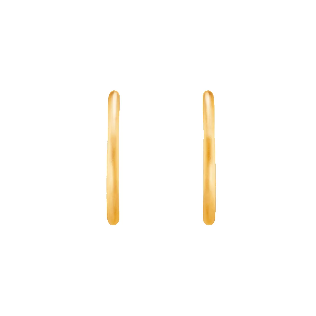 Medium Hoop Earrings sold by 7879 product image thumbnail 3