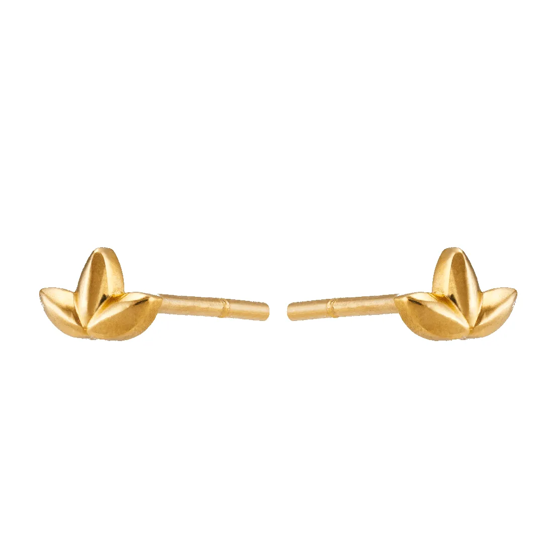 Lotus Stud Earrings sold by 7879 product image thumbnail 3