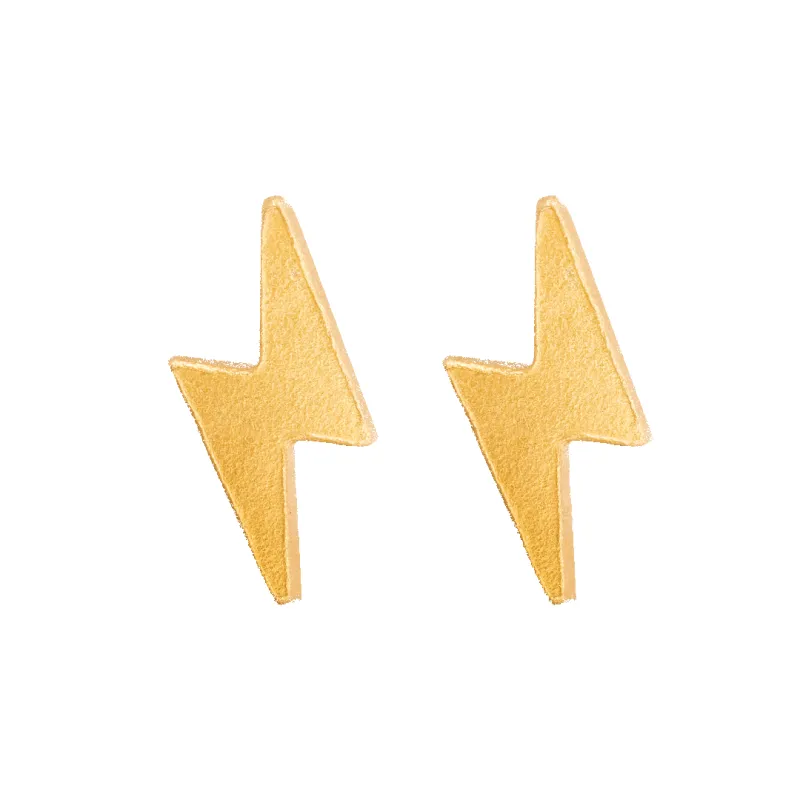 Lightning Bolt Stud Earrings sold by 7879