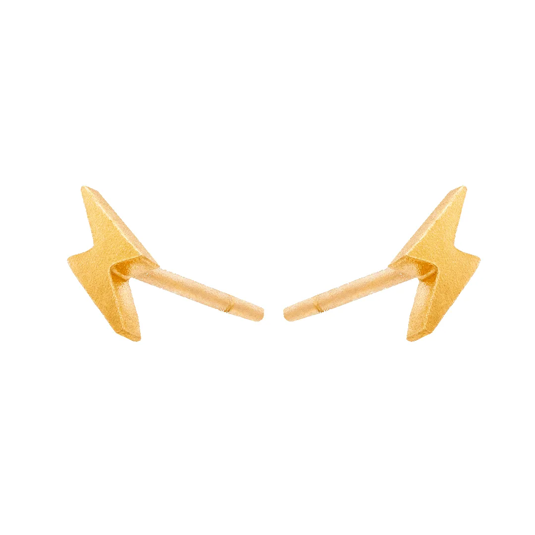 Lightning Bolt Stud Earrings sold by 7879 product image thumbnail 3