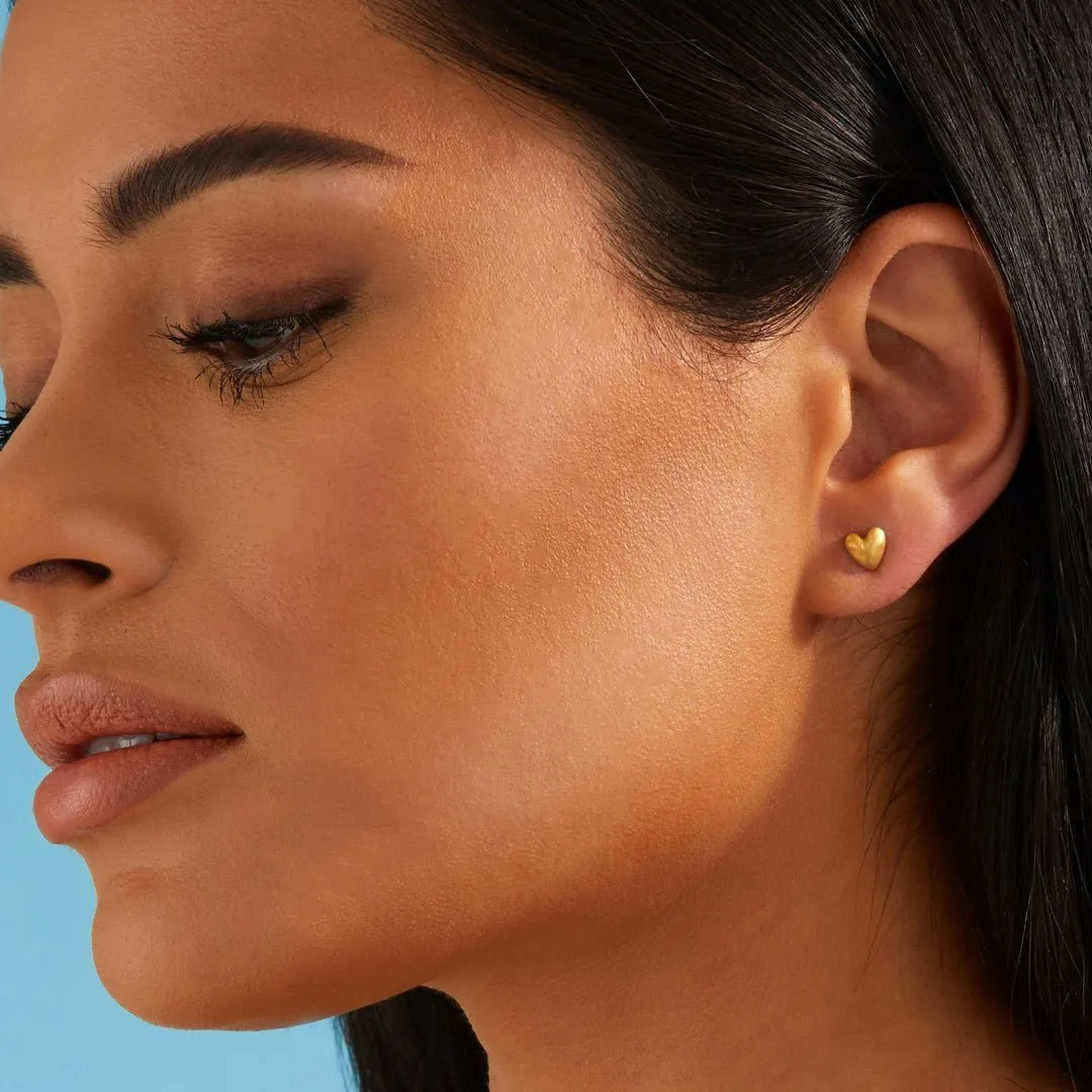 Heart Stud Earrings sold by 7879 product image thumbnail 4