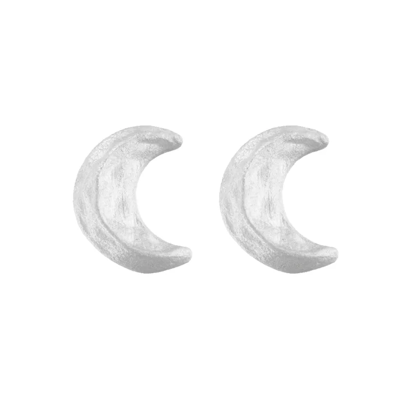 Crescent Moon Stud Earrings sold by 7879