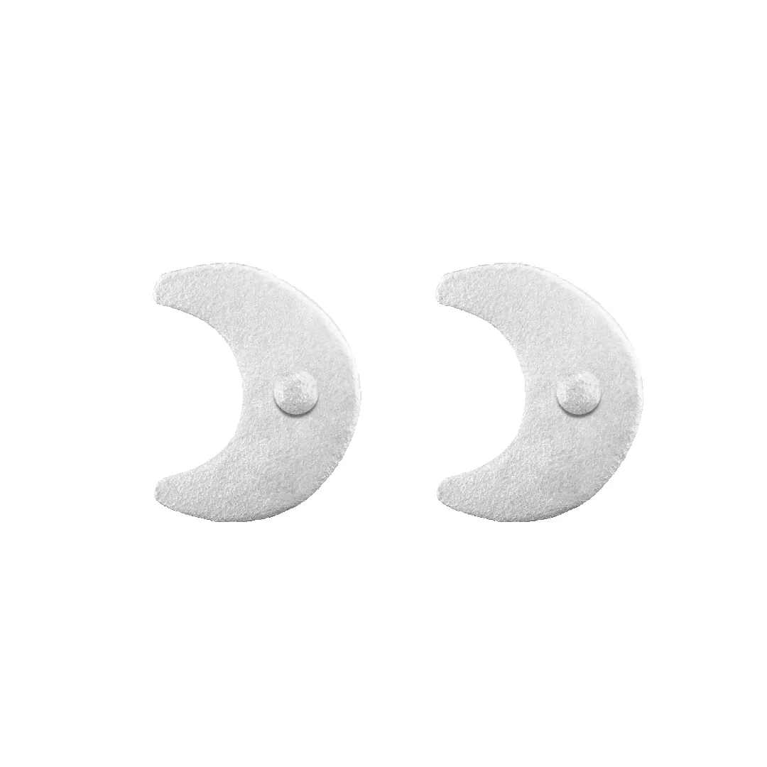 Crescent Moon Stud Earrings sold by 7879 product image thumbnail 5