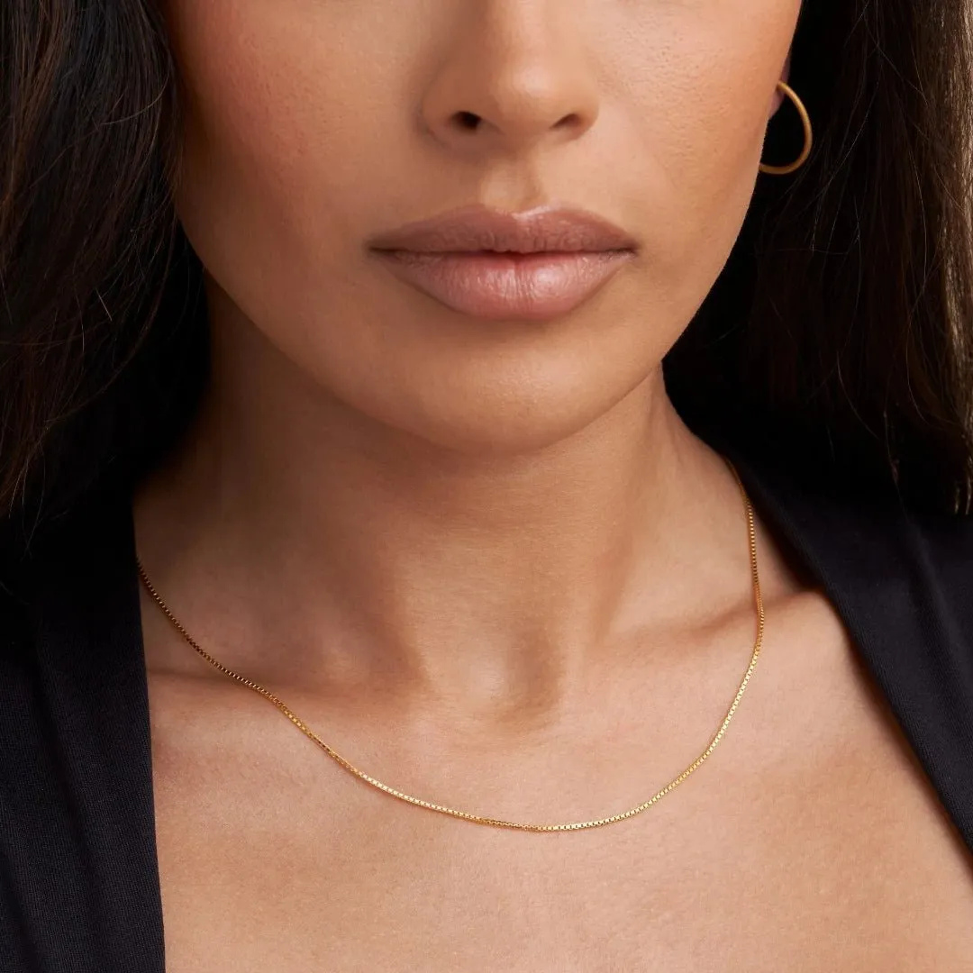 Box Chain Necklace sold by 7879 product image thumbnail 2