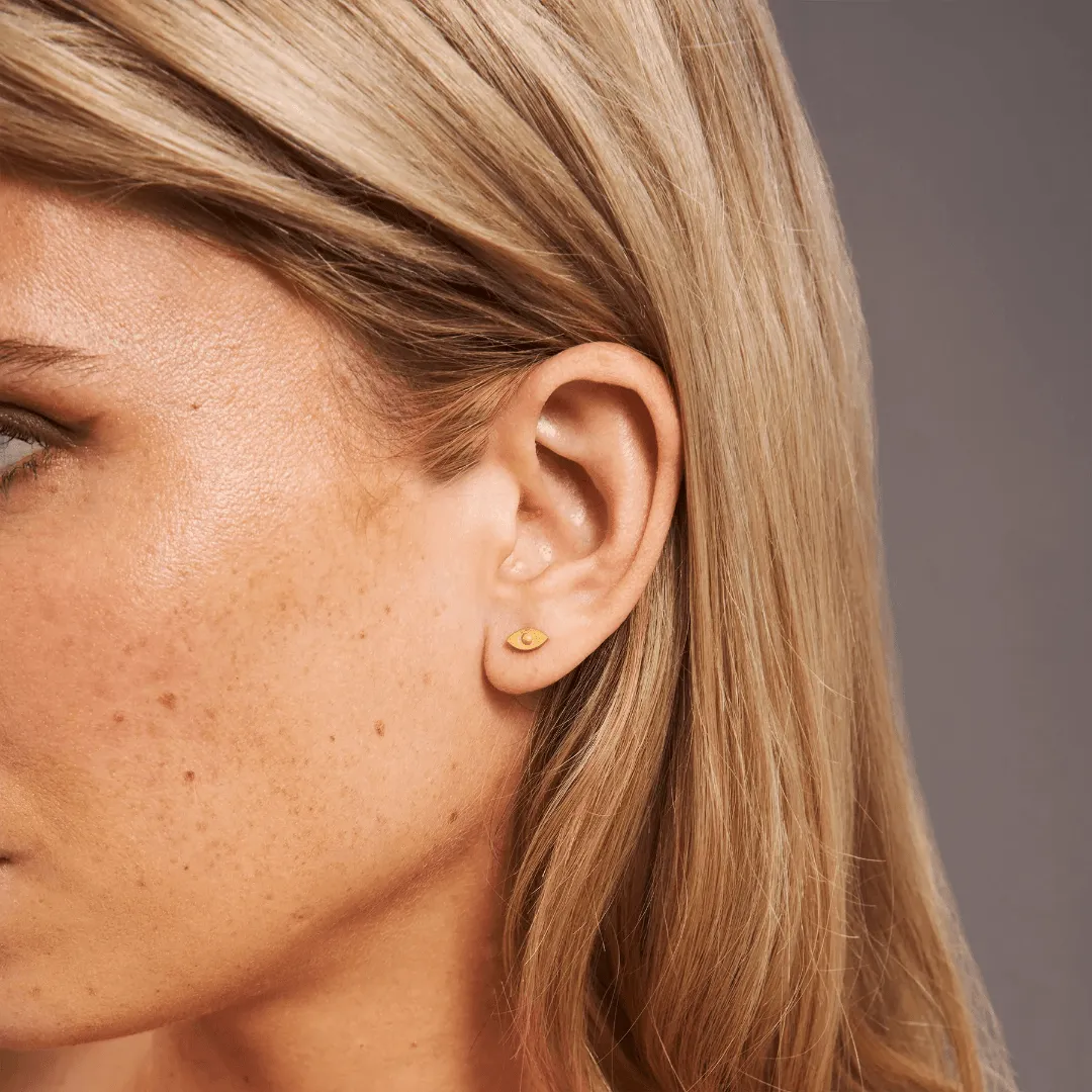 Evil Eye Stud Earrings sold by 7879 product image thumbnail 2