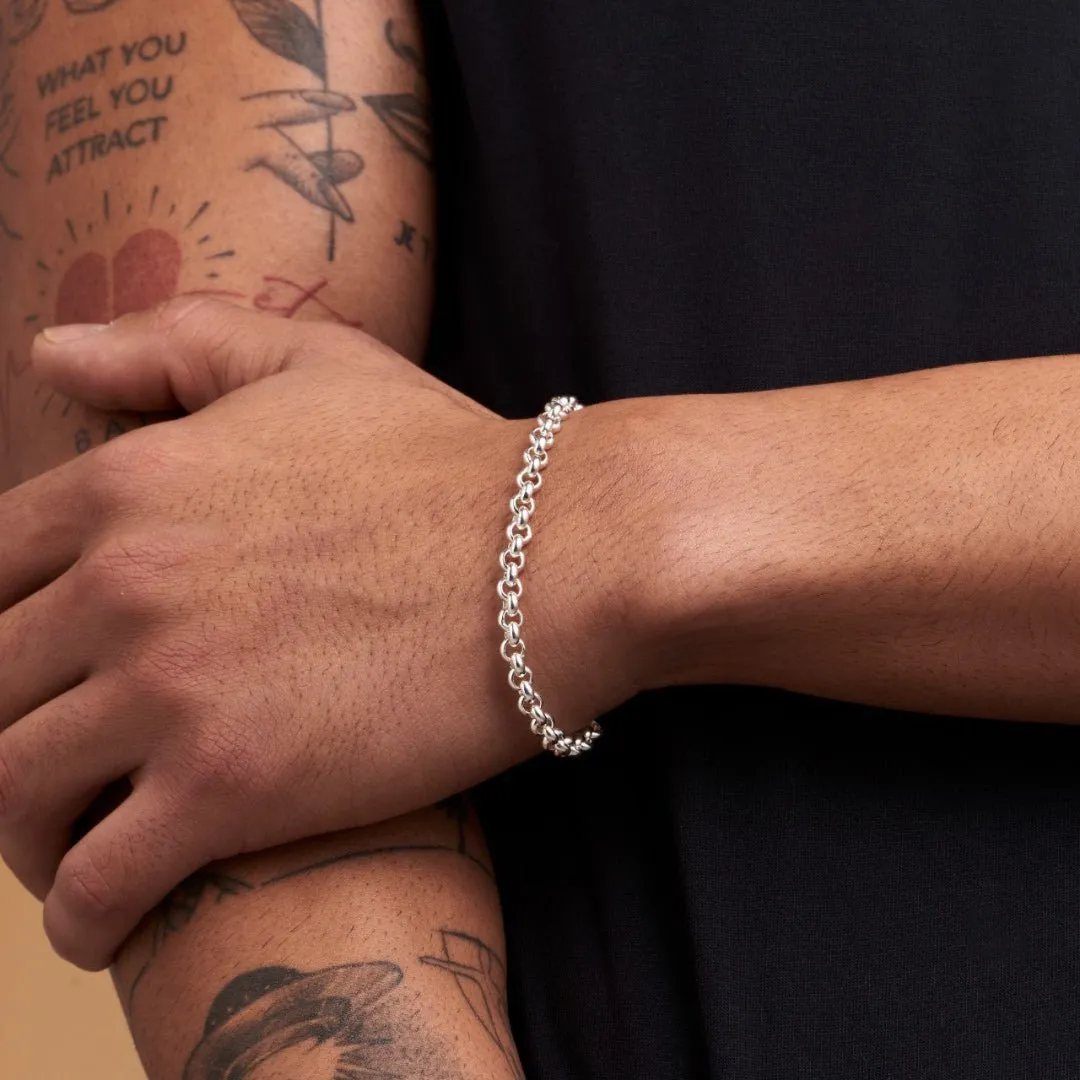 Round Belcher Chain Bracelet sold by 7879 product image thumbnail 4