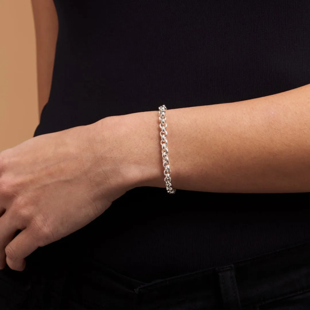 Round Belcher Chain Bracelet sold by 7879 product image thumbnail 2