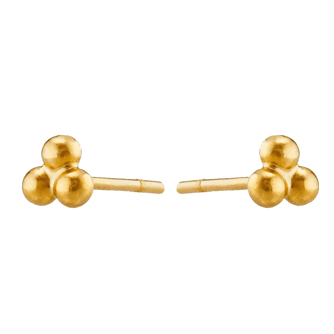 Trio Bead Stud Earrings sold by 7879 product image thumbnail 3
