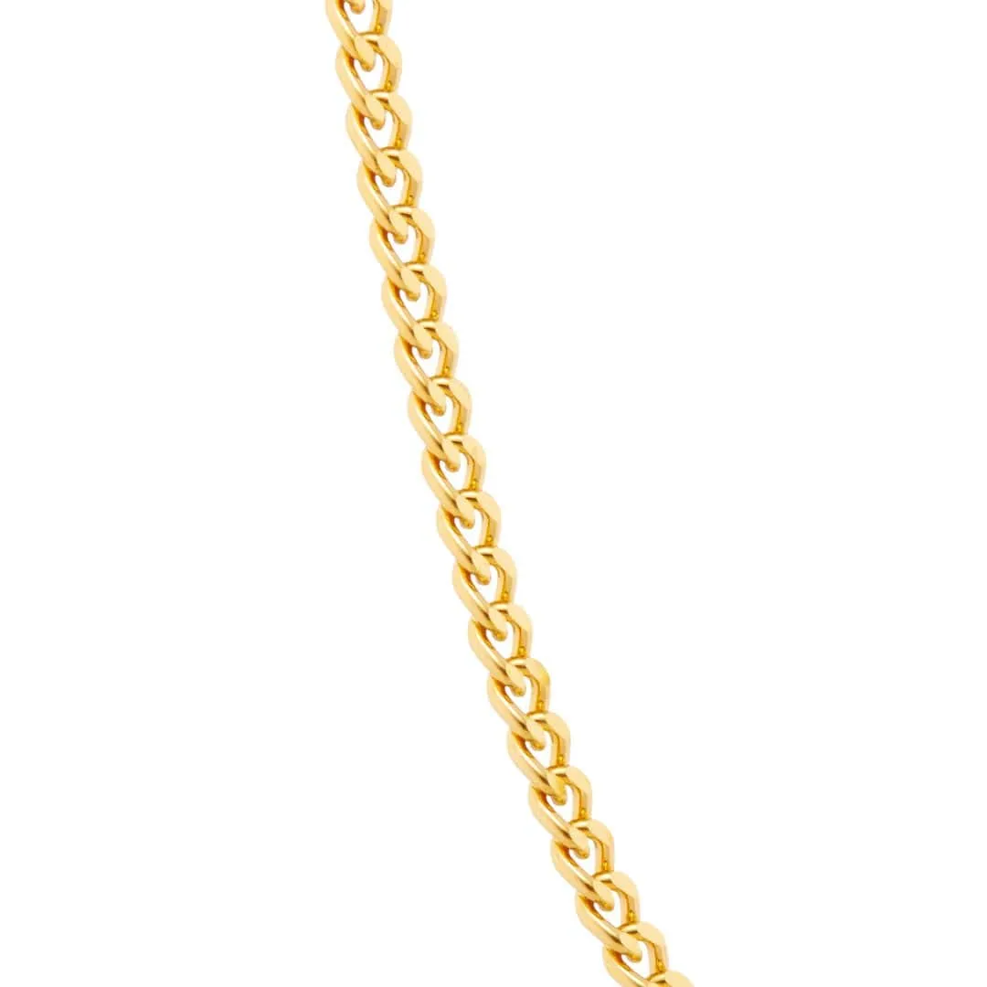 Diamond Cut Curb Chain Necklace sold by 7879 product image thumbnail 3