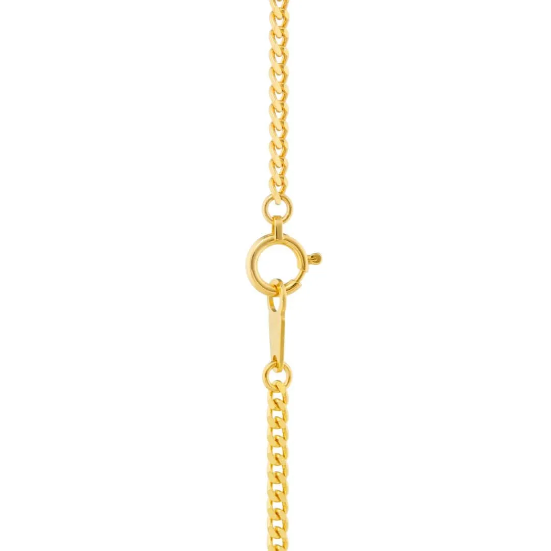 Diamond Cut Curb Chain Necklace sold by 7879 product image thumbnail 5