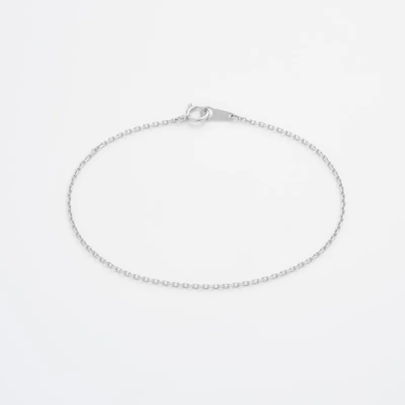 Diamond Cut Cable Chain Bracelet sold by 7879