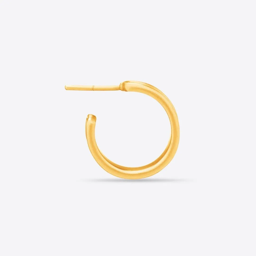 Liquid Metal Hoop Earrings sold by 7879 product image thumbnail 5