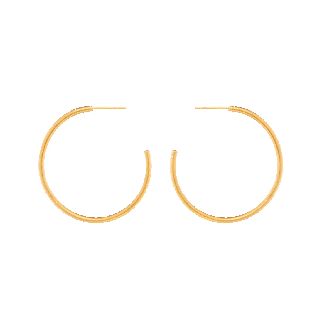 Oversized Hoop Earrings sold by 7879 product image thumbnail 3
