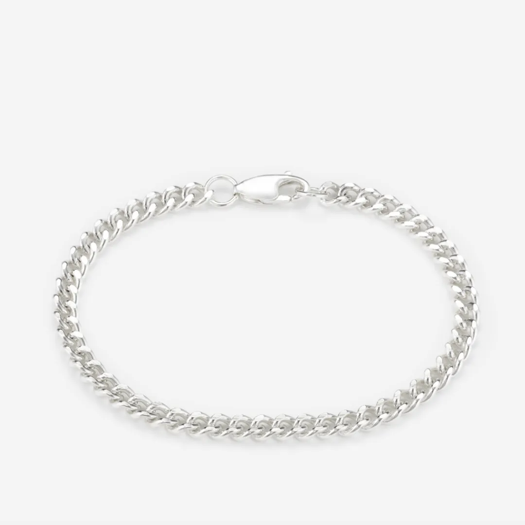 Filed Curb Chain Bracelet sold by 7879