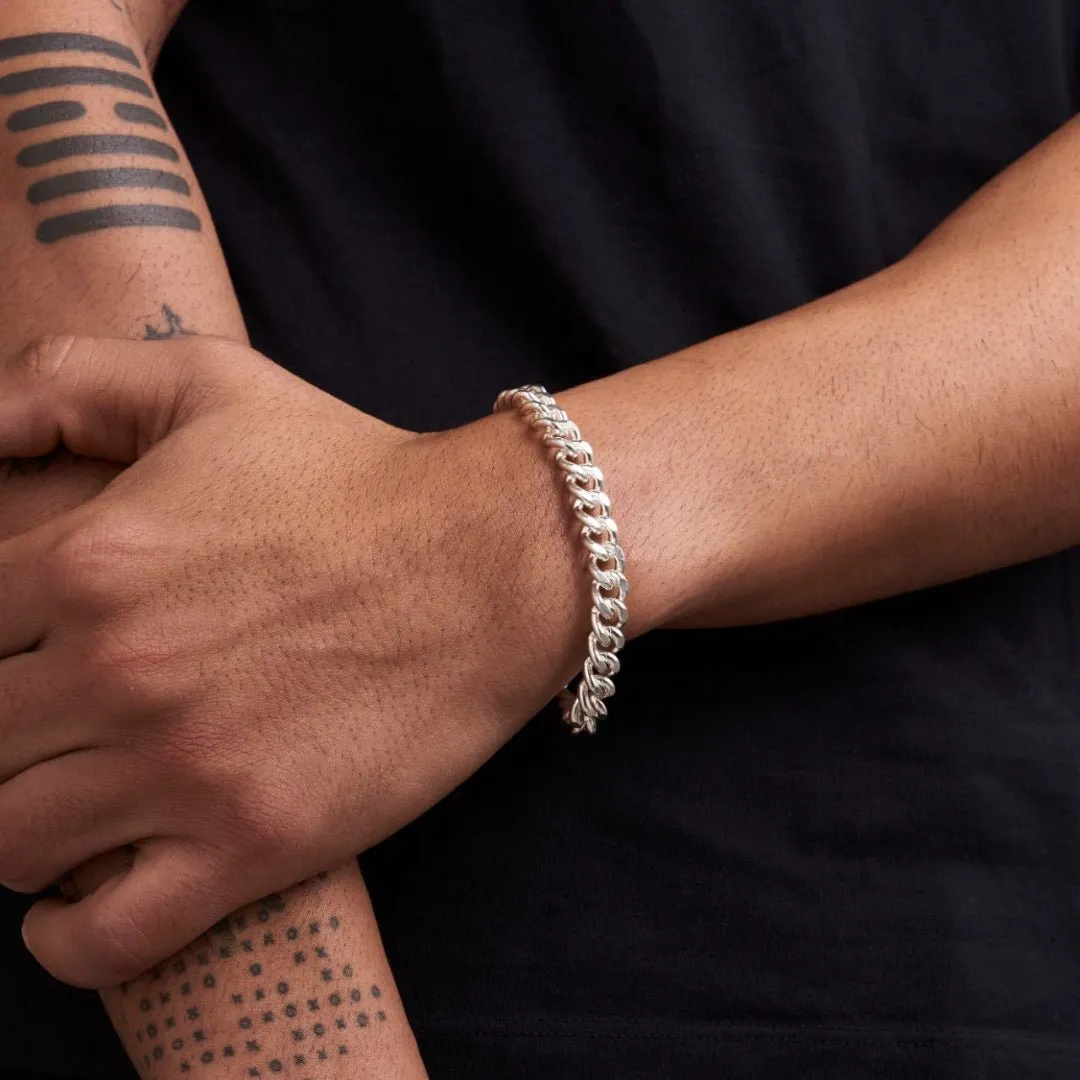 Filed Curb Chain Bracelet sold by 7879 product image thumbnail 2