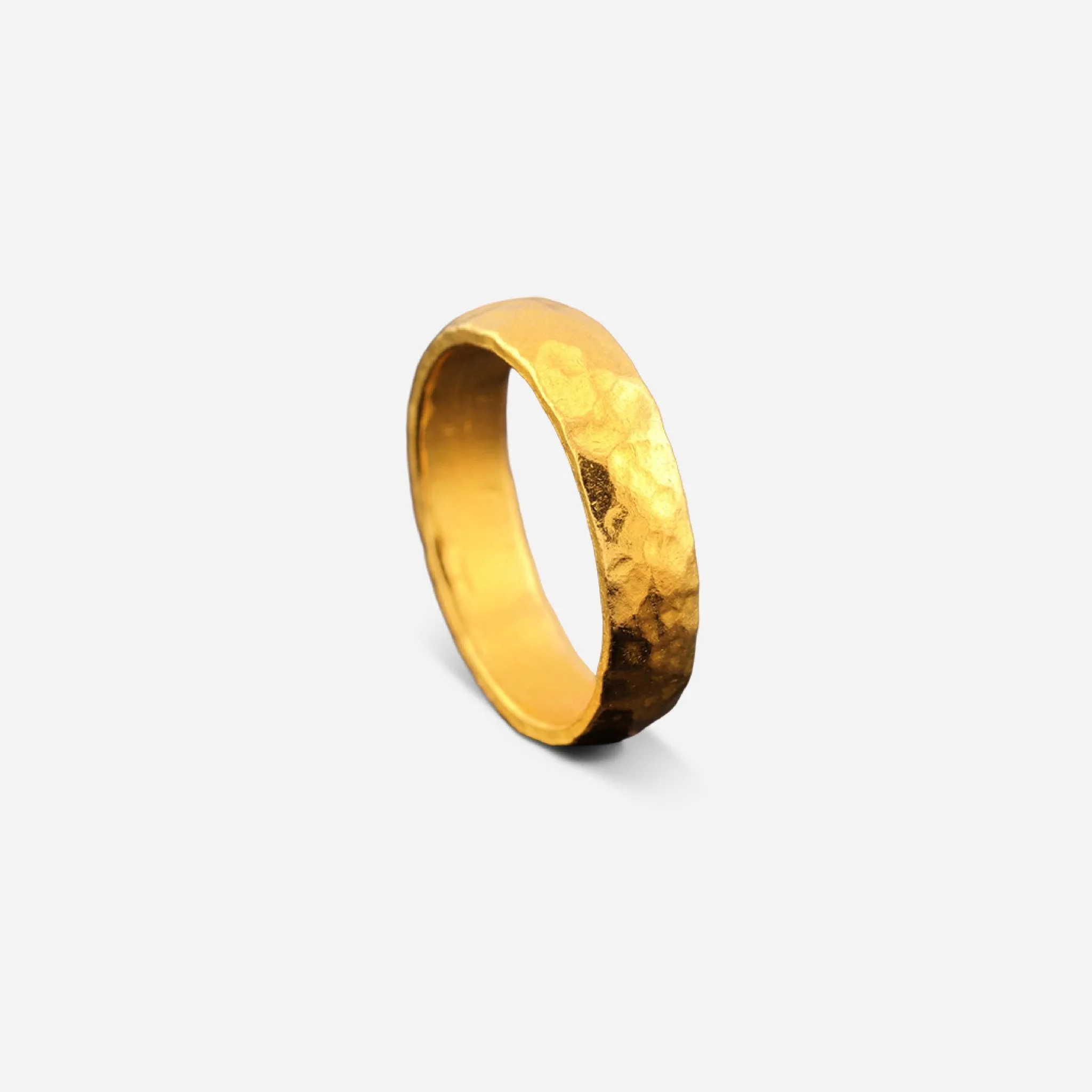 Hammered Band Ring sold by 7879 product image thumbnail 3