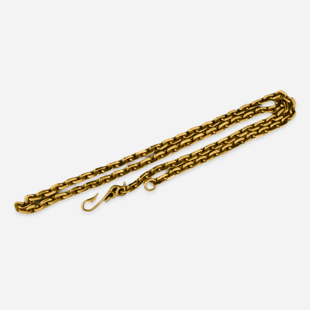Anchor link chain necklace sold by 7879 product image thumbnail 4