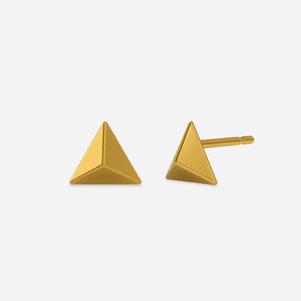 Triangle stud earrings sold by 7879 product image thumbnail 2