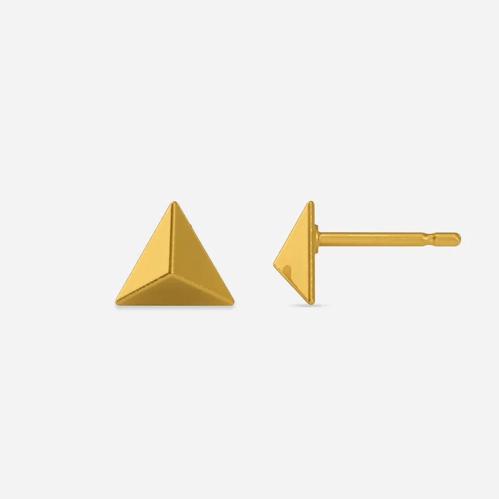 Triangle stud earrings sold by 7879 product image thumbnail 3