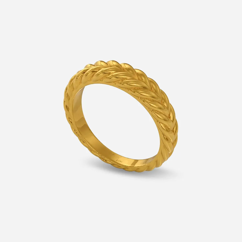 Braided ring sold by 7879 product image thumbnail 2