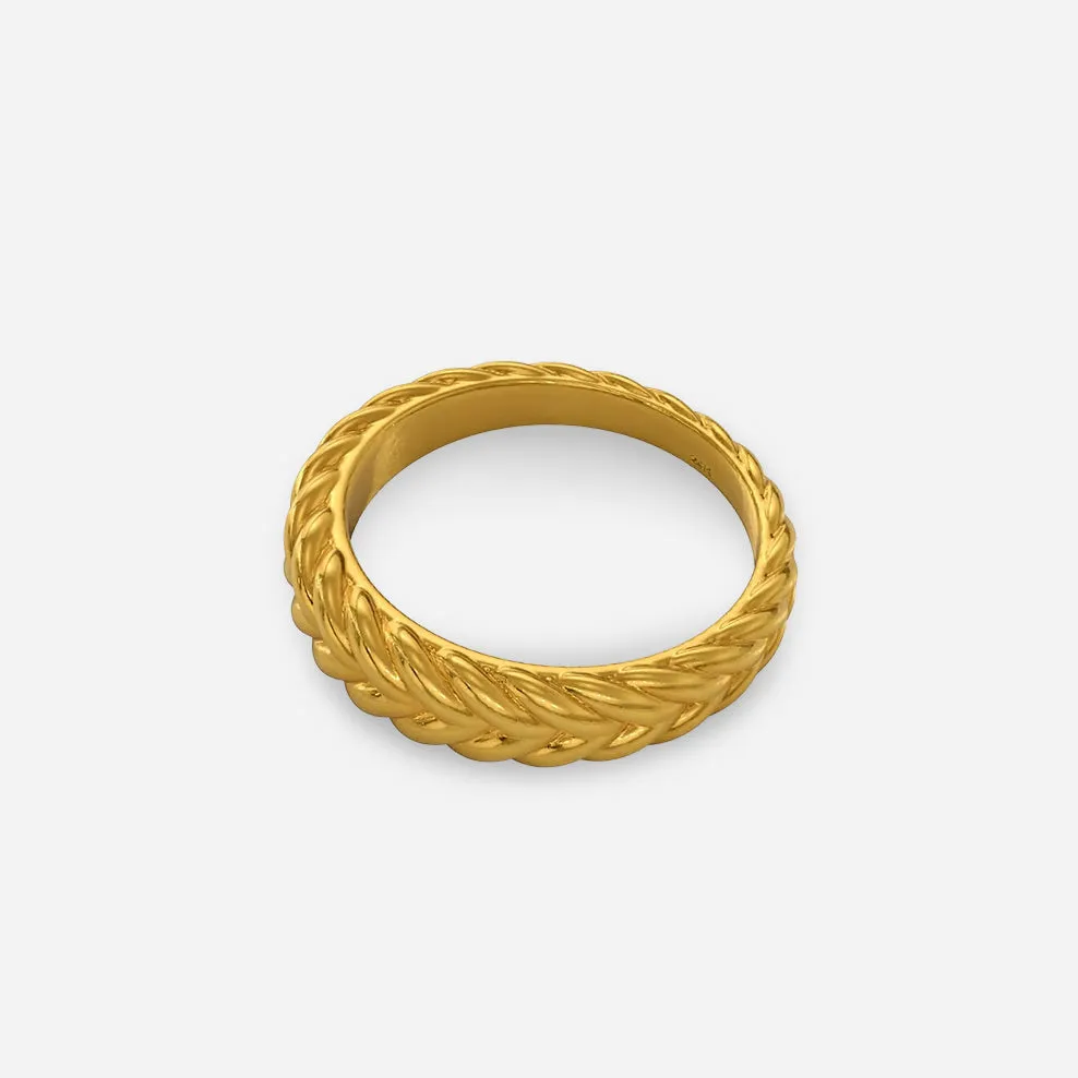 Braided ring sold by 7879 product image thumbnail 3