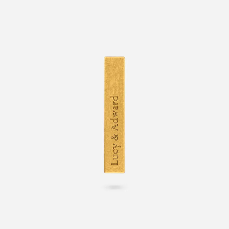Name Bar Pendant made by 7879