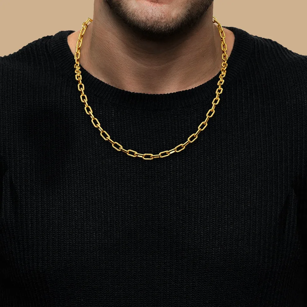Textured Chain Necklace sold by 7879 product image thumbnail 4