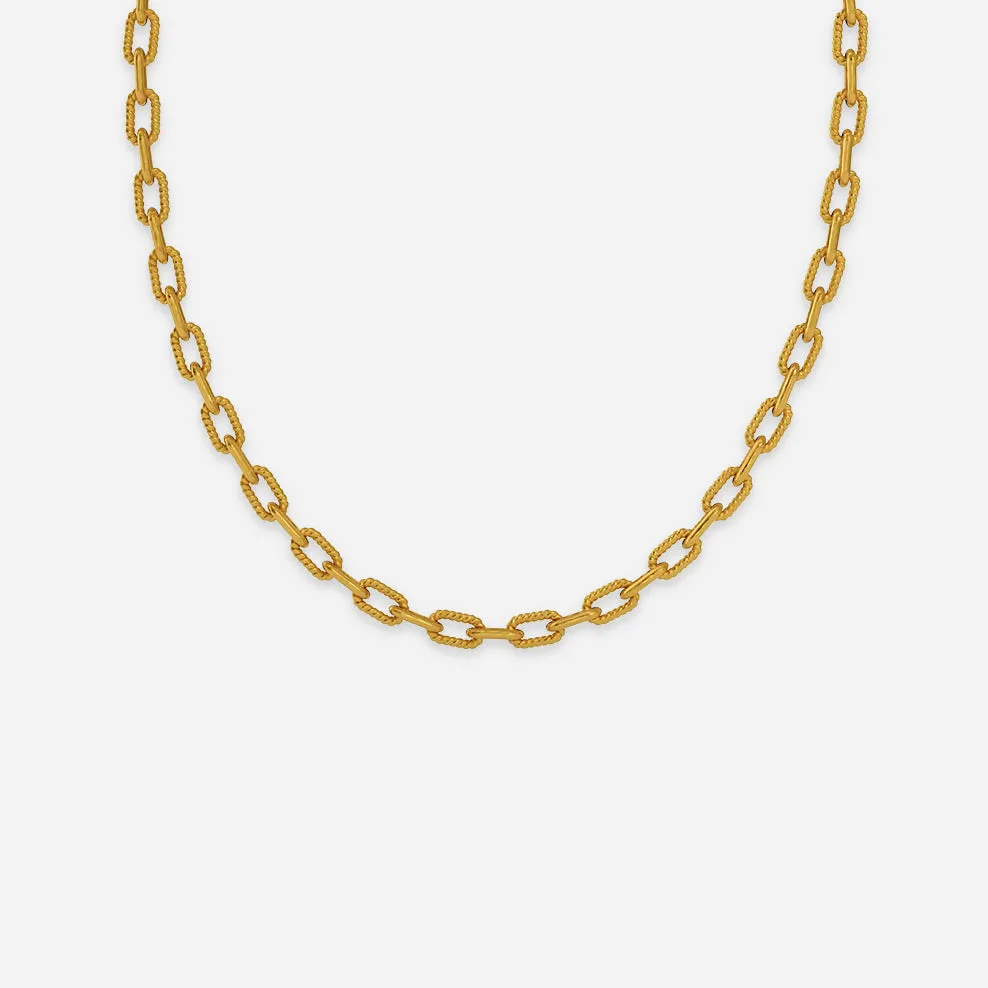 Textured Chain Necklace sold by 7879