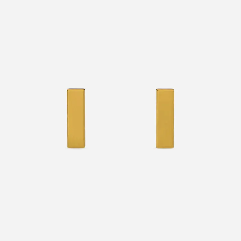 Bar Stud Earring made by 7879