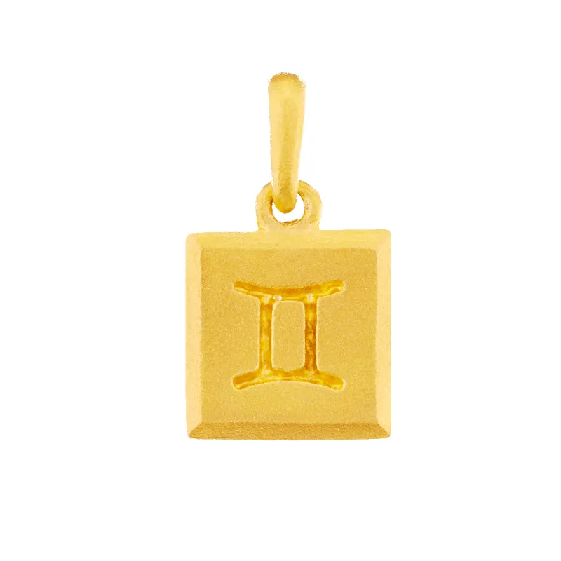 Gemini Zodiac Pendant made by 7879