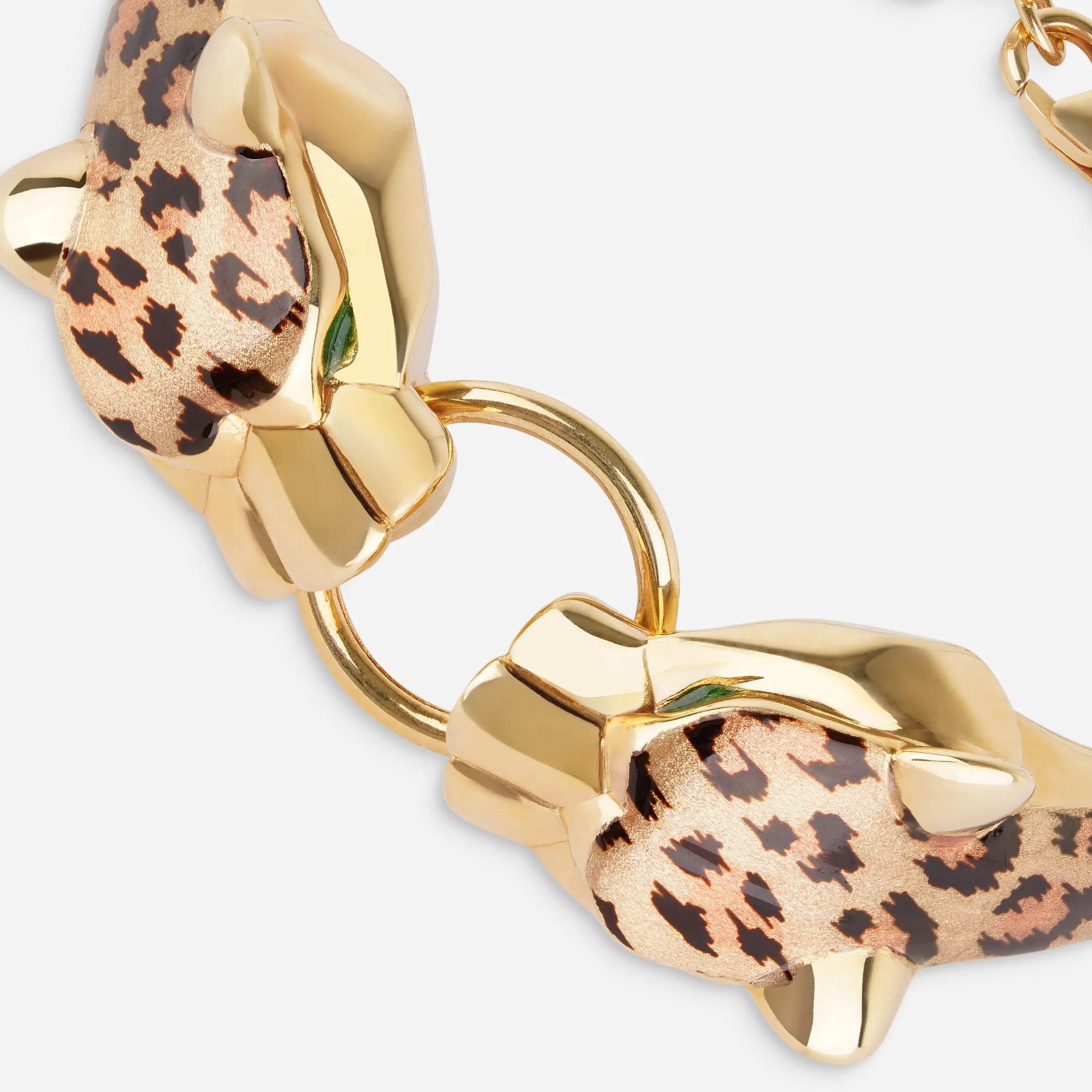 Twin Leopard Bead Chain Bracelet - 18k sold by 7879 product image thumbnail 3