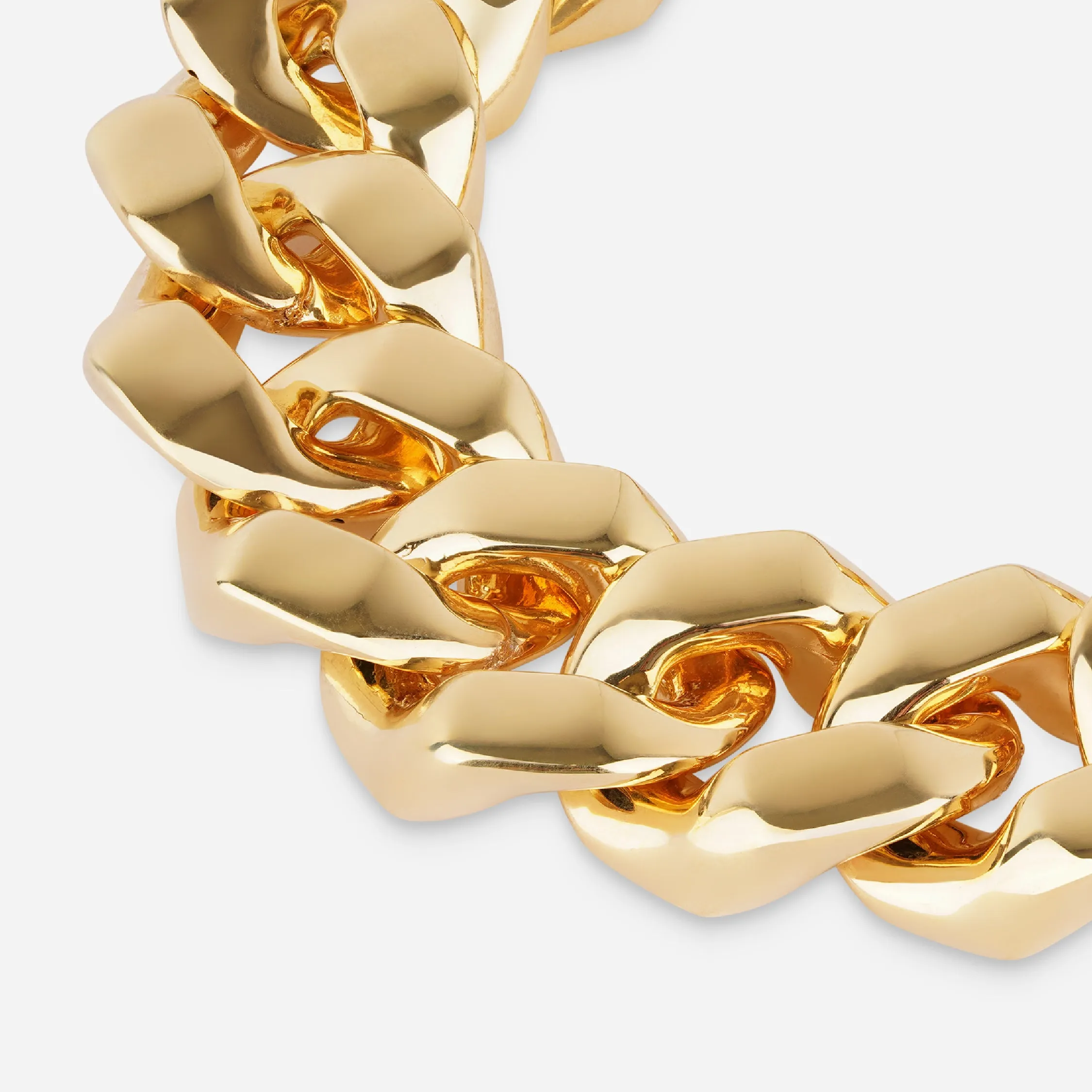 Wide Curb Chain Bracelet - 18k sold by 7879 product image thumbnail 3