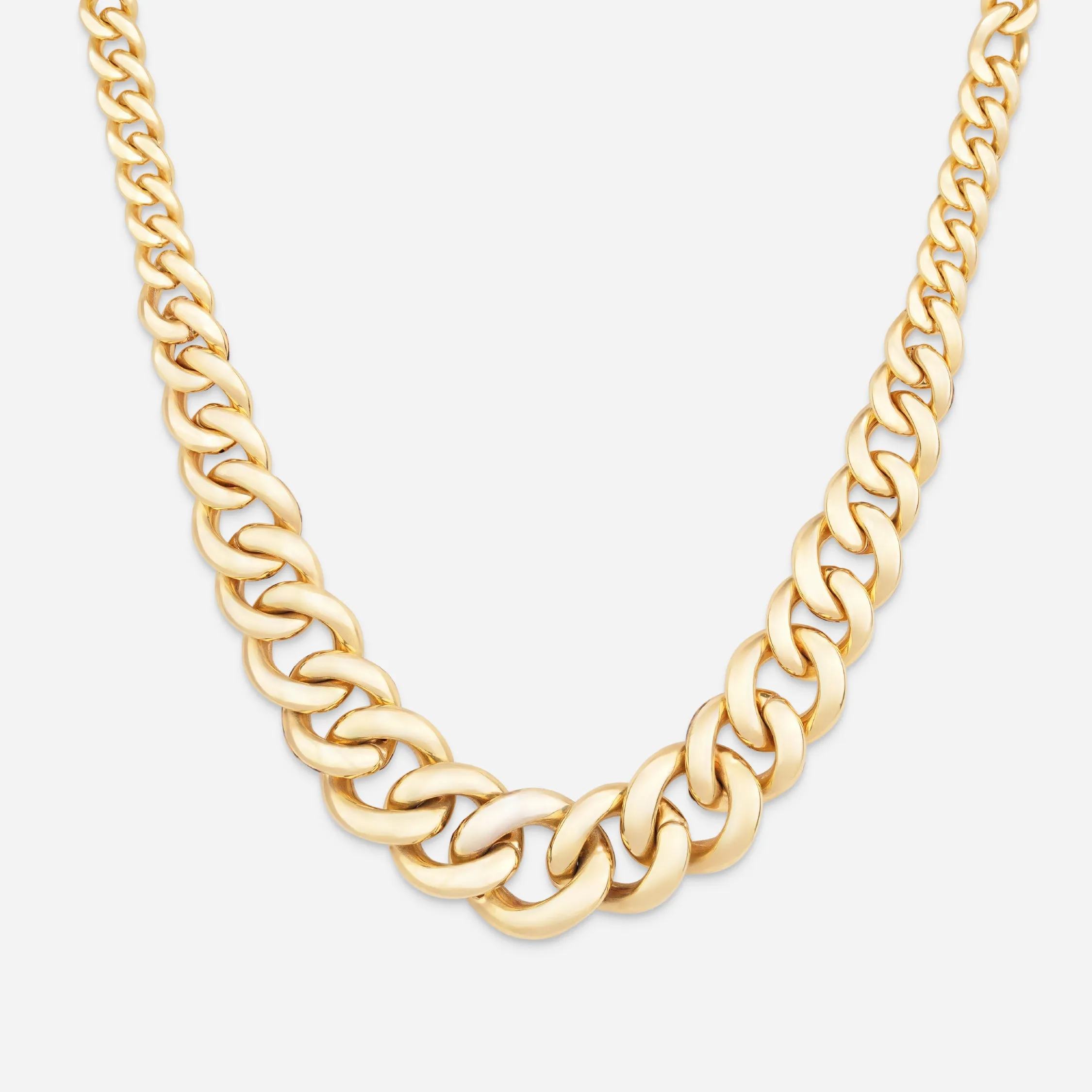 Reversible Leopard Link Chain Necklace - 18k sold by 7879 product image thumbnail 3