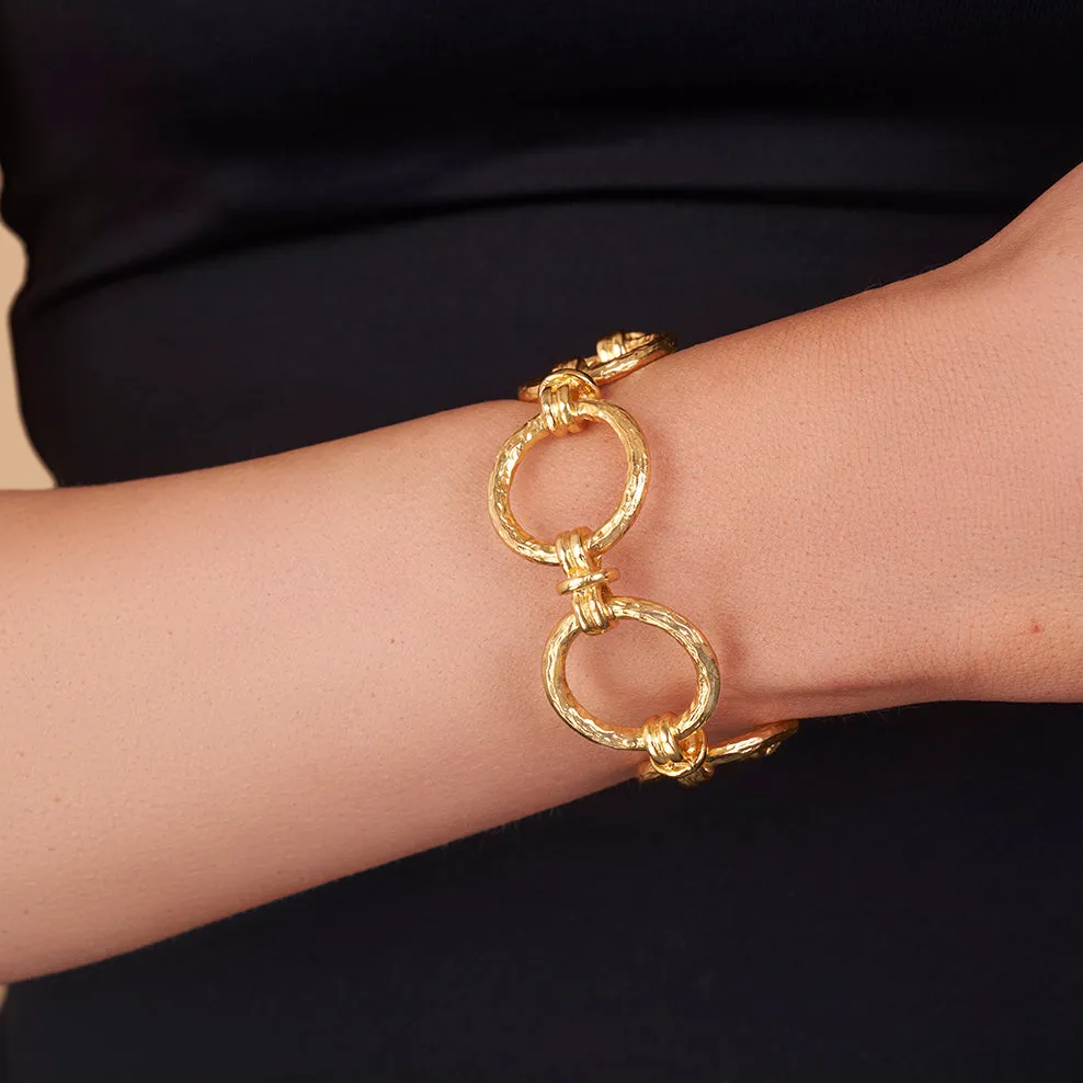 Hammered Circle Adjustable Cuff sold by 7879 product image thumbnail 2