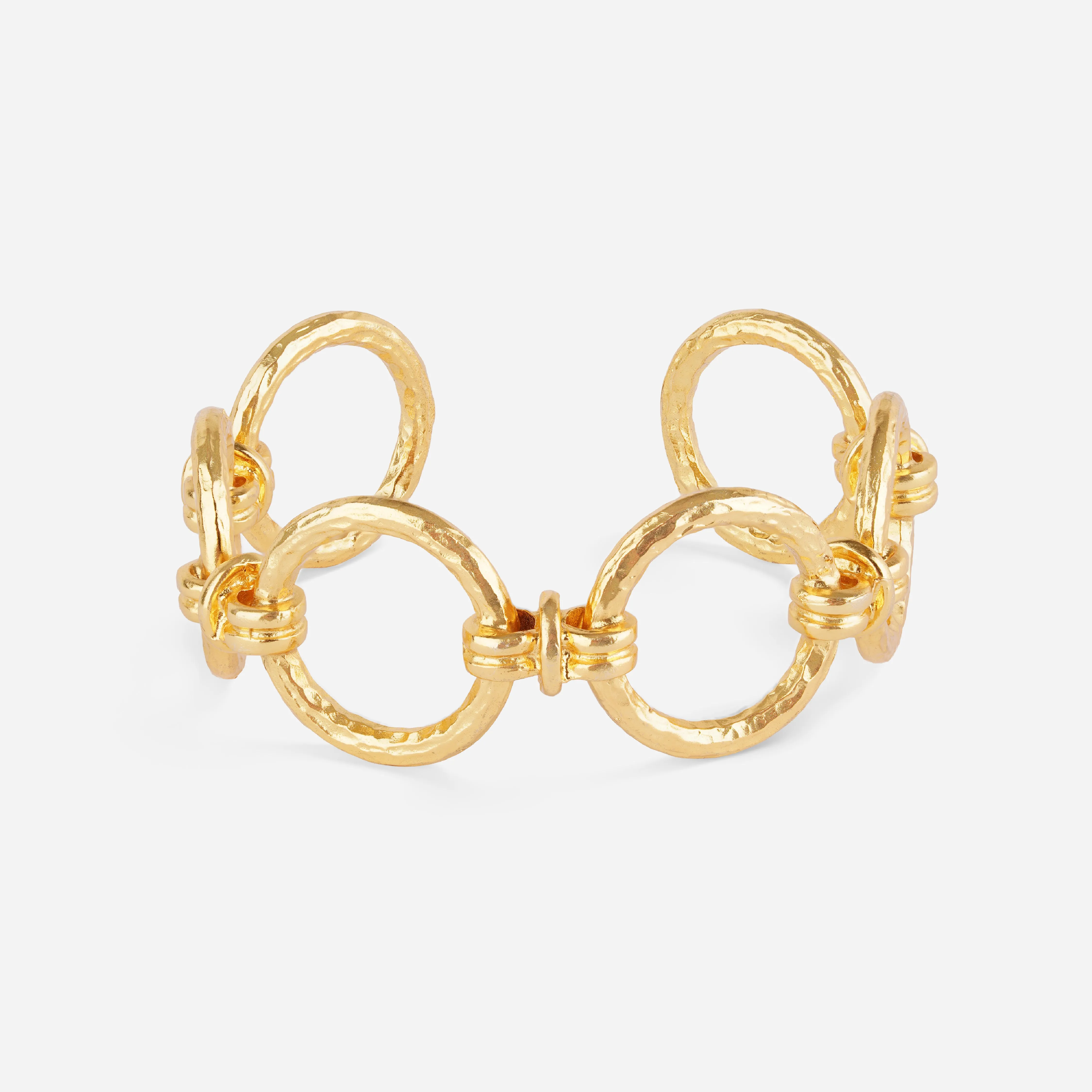 Hammered Circle Adjustable Cuff sold by 7879 product image thumbnail 4